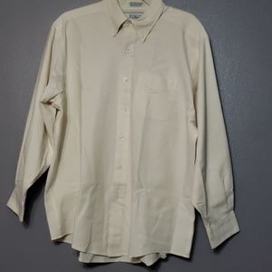 L.L. Bean Button Down Long Sleeve Shirt Sz 16.5-32